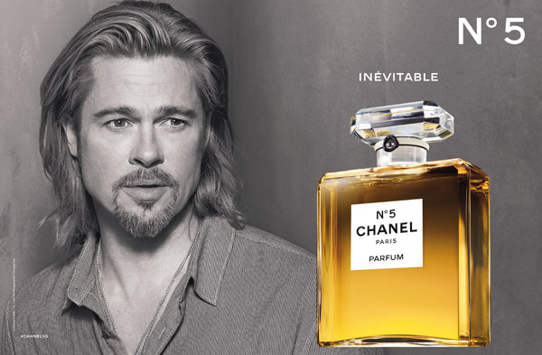 Chanel N° 5 advert, Brad Pitt